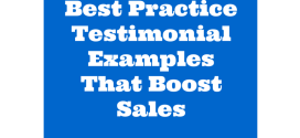 Best Practice Testimonial Examples That Boost Sales