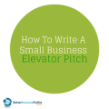 How To Write The Perfect Elevator Pitch